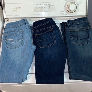 Set of 3 AE Jeans Kick Boot